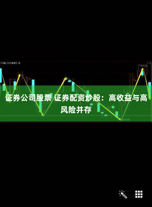 证券公司股票 证券配资炒股：高收益与高风险并存