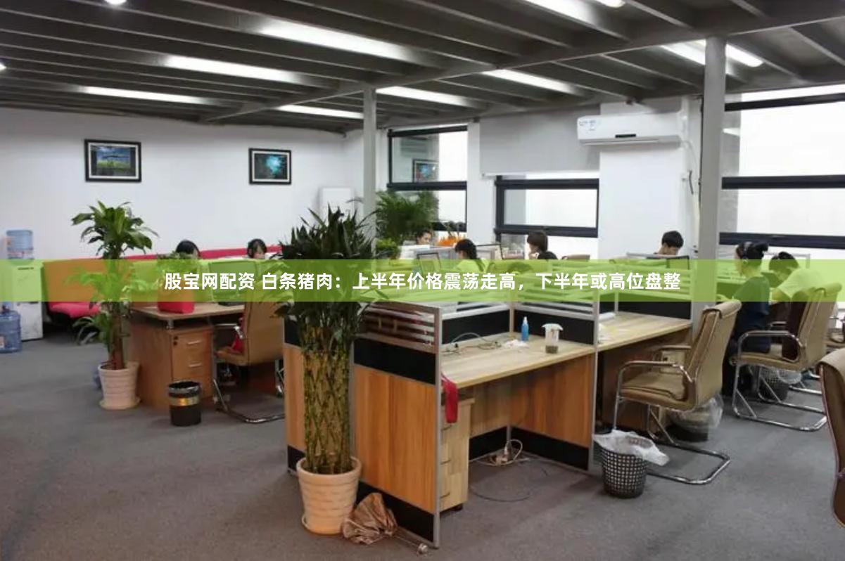 股宝网配资 白条猪肉：上半年价格震荡走高，下半年或高位盘整