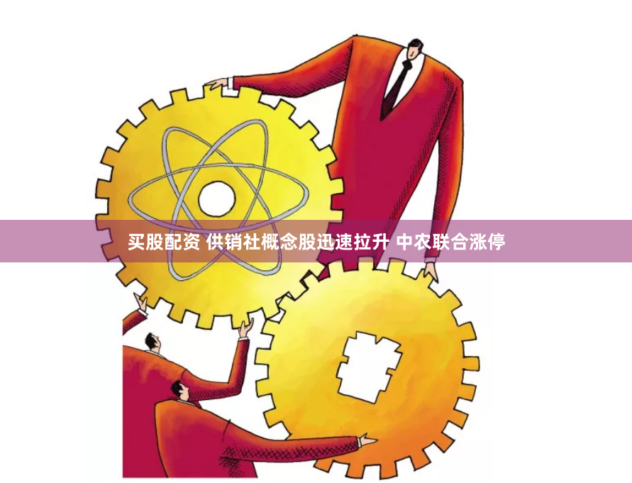 买股配资 供销社概念股迅速拉升 中农联合涨停