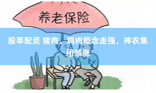 股莘配资 猪肉、鸡肉概念走强，神农集团领涨